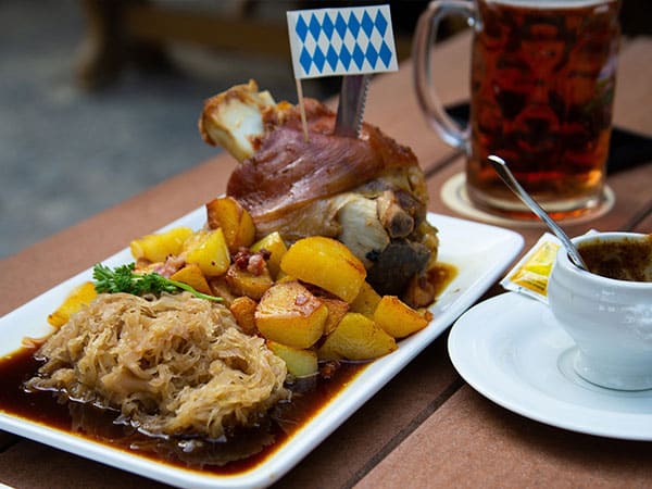 bière à boire avec une choucroute