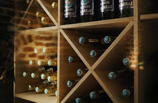 bière conservée en cave