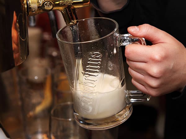 vider un fût de bière