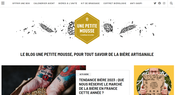 blog bière une petite mousse