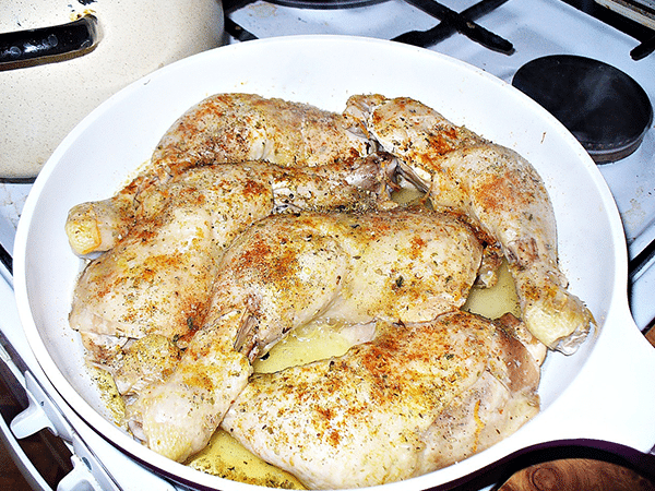poulet pour recette à la bière