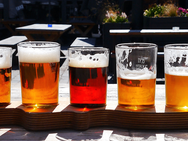 variété des styles de bières