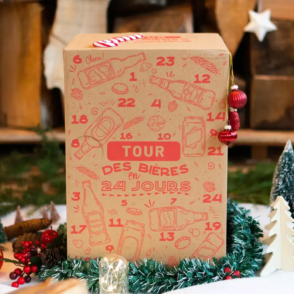 calendrier avent 2025 une petit mousse bieres monde
